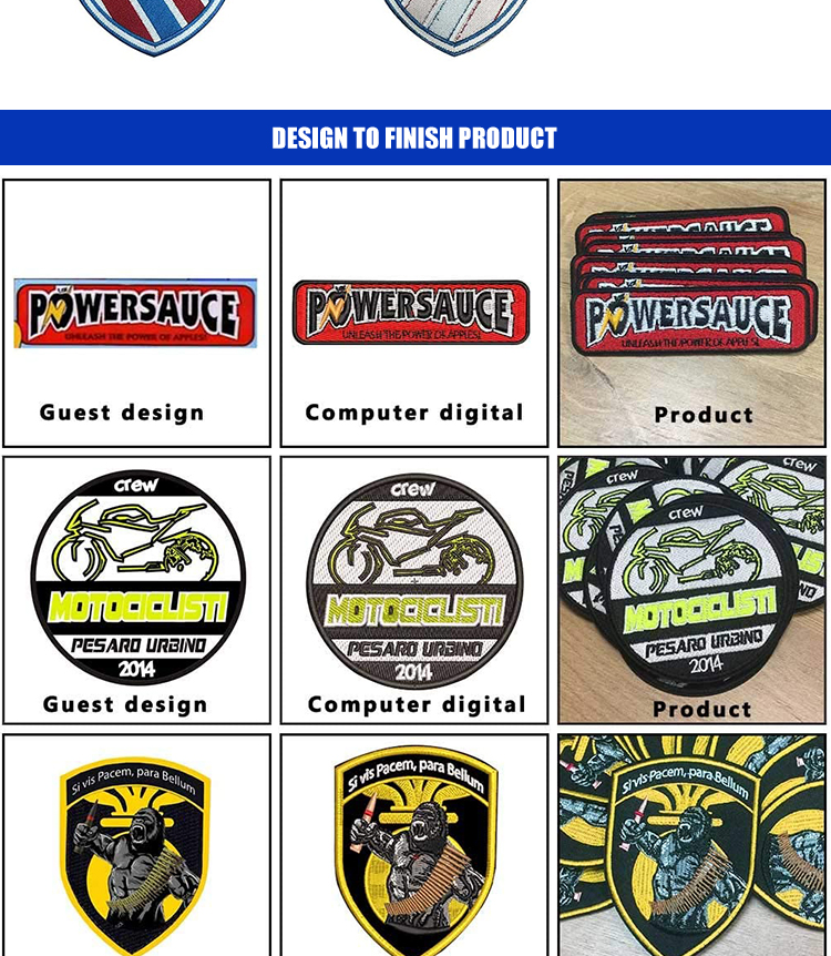 Embroidery Patch Showcase