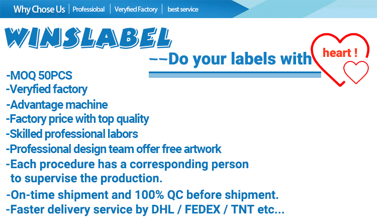 Embossed patch visual showcase