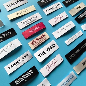 Wholesale Brand Design Luxury Woven Labels