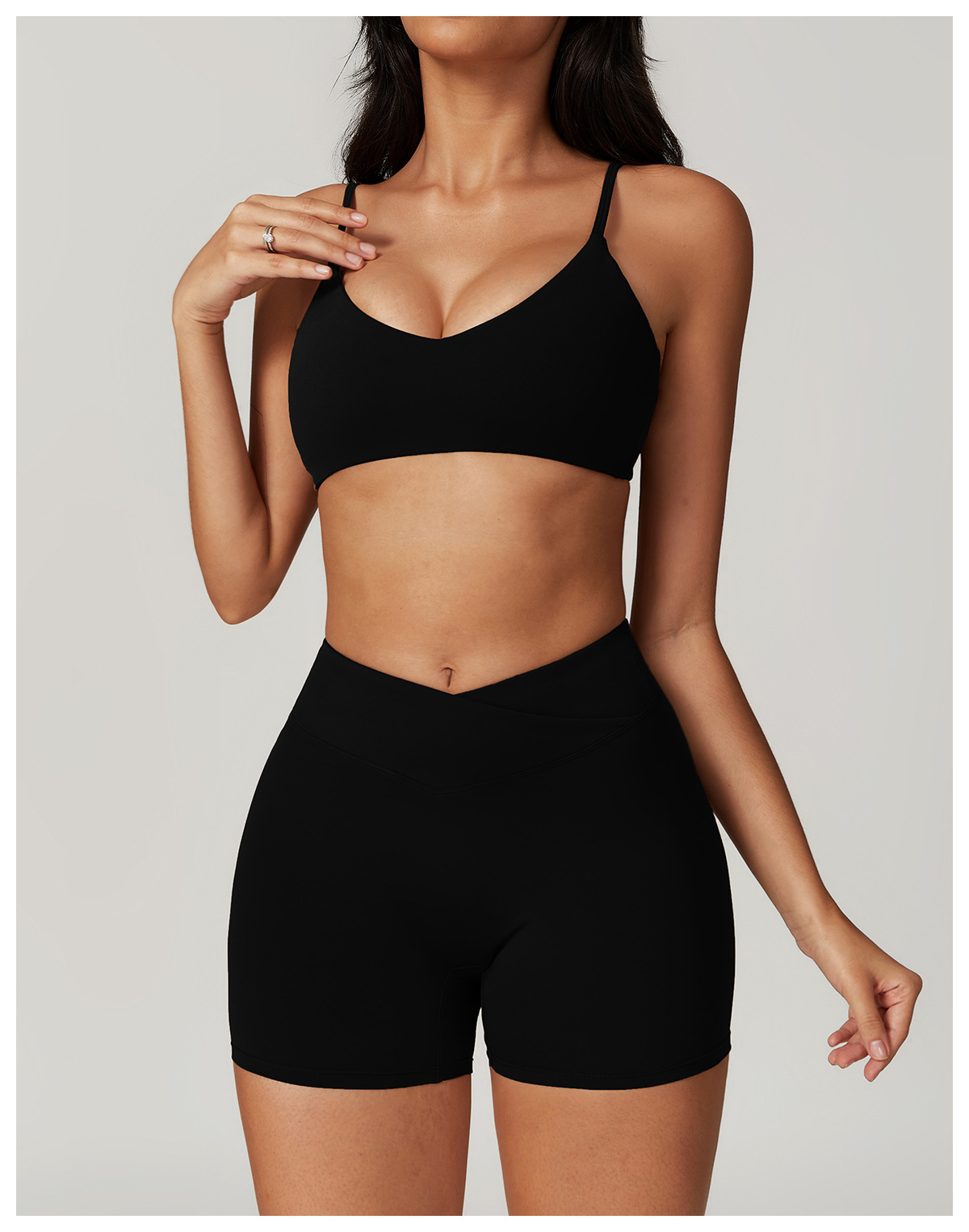 Hot Selling Breathable Gym Fitness Scrunch Butt 2 Pcs Custom Activewear Plus Size Yoga Outfit Women Sets