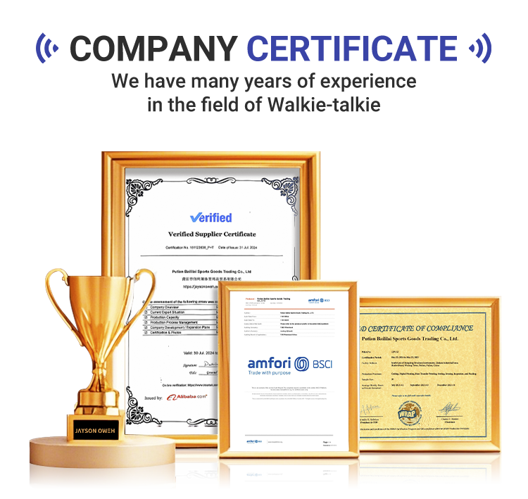 Certifications