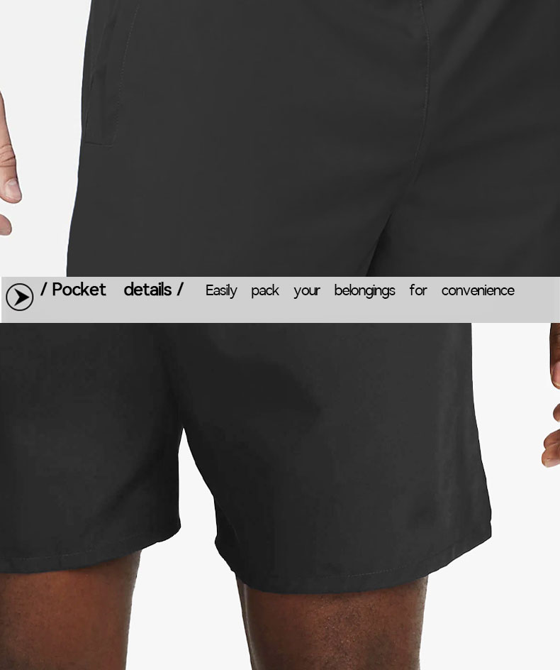 Custom logo Embroidered Wholesale Beach Training Sports Shorts Polyester Men Running Fitness Shorts for Men