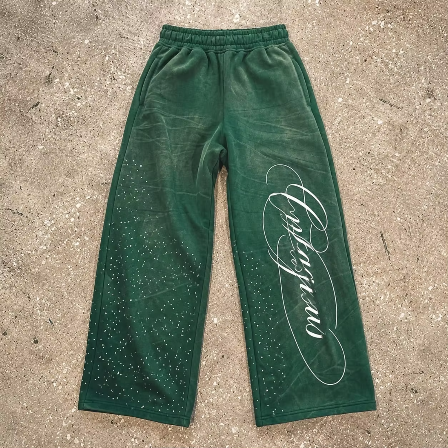 Custom 100% Cotton French Terry Acid Wash Sweat Suits Zip up Sun Faded Tracksuits 2 Piece Sets Hoodie and Sweatpants Jogger Sets