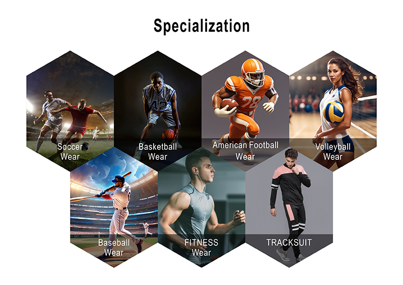 Sportswear Product Lineup