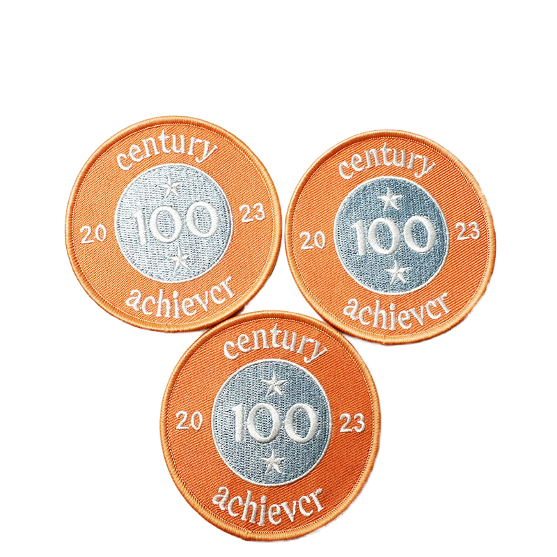 Spot Goods Promotion Woven Flag Badge Patch Outdoor Iron on Custom Woven Patches for Clothes