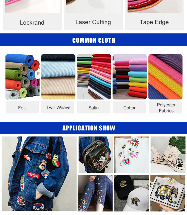 Embroidery Patch Showcase