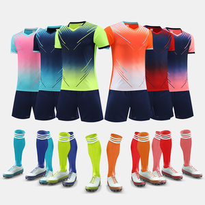 Wholesale Custom Breathable Soccer Jersey Kit Set