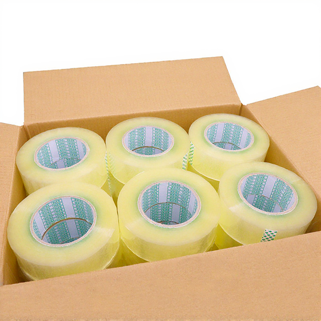Custom Printed Single Sided Acrylic Pressure Sensitive Antistatic BOPP Brand Names Adhesive Tapes for Carton Sealing SUPER Brand
