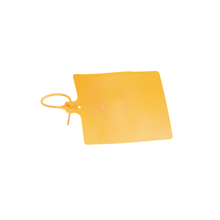 Custom Printed Logo Plastic Shipping Label Tags Seal Strip Tags Blank Waterproof Labels Writable Hanging Tag