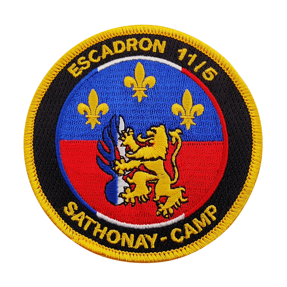 Custom Logo Design Heat Transfer Woven Label Embroidery Patch Embroidered Clothes Fabric Badges Iron on Customize Patches