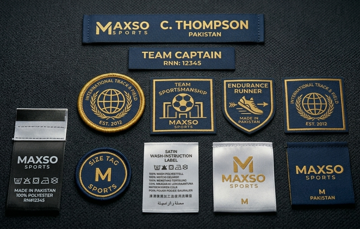 Woven badges and labels