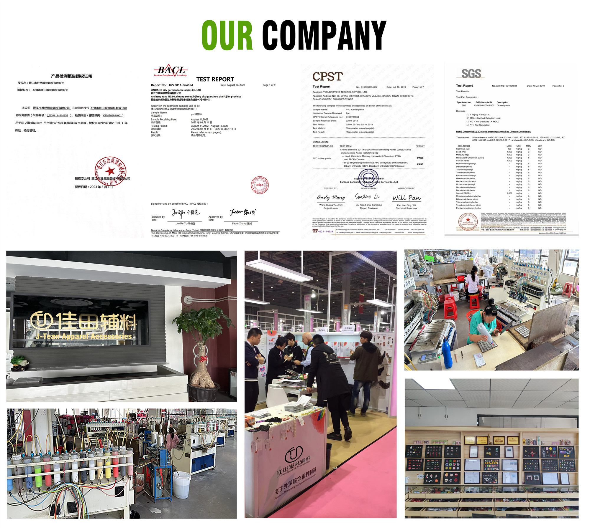 Our Company and Manufacturing