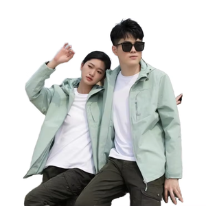 Polyester Mesh-Lined Windbreaker Jacket