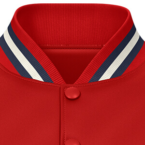 Rib neckline design