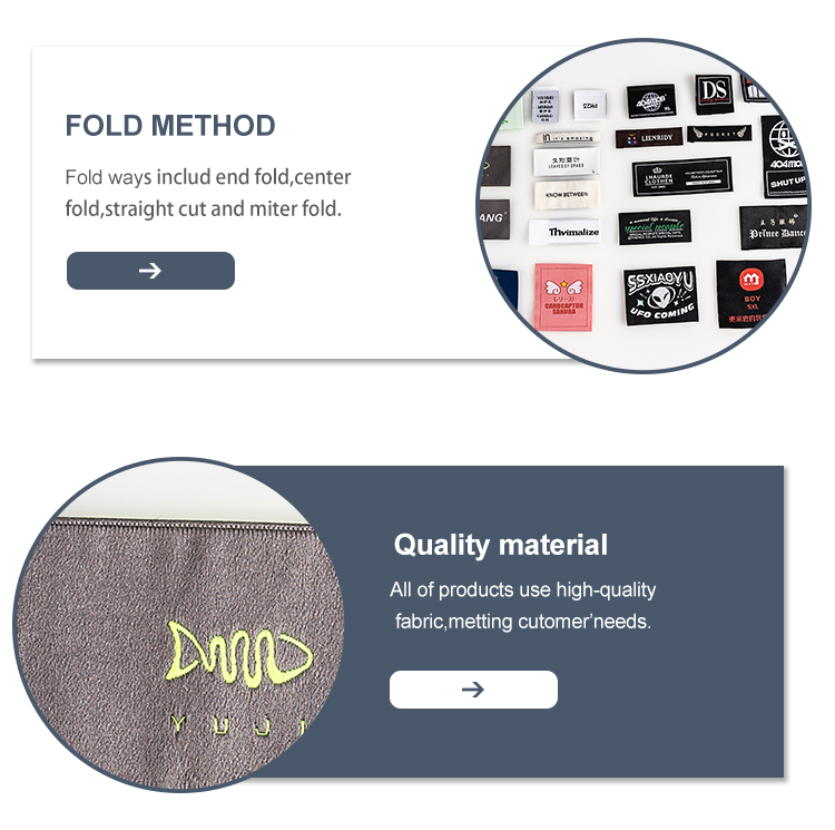 Custom High Quality Silk Material Clothing Care Labels Custom Wash Care Label for Garment
