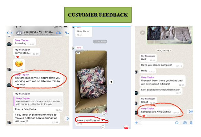 Customer feedback rating 1