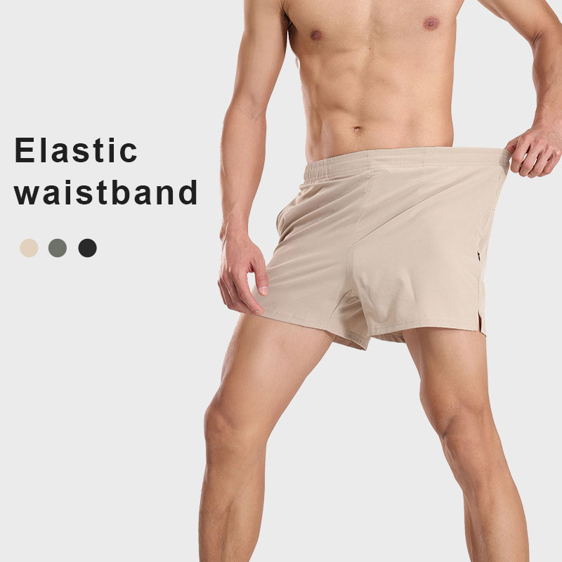 Blank Men Gym Sportswear 5 Inch Shorts With Pockets Summer Quick Dry Training Jogger Fitness Shorts