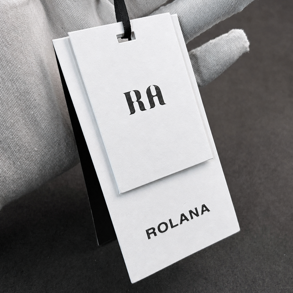 Complete Set Custom Polyester Clothing Tags Woven Laser Cut Labels Hang Tags Care Labels Luxury Garment Branding Kit One Stop