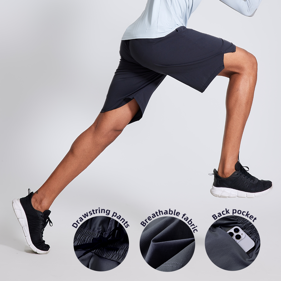 Men's Sports Gym Fitness Training Shorts Quick Dry Custom Logo Running Cargo Shorts Wholesale Sporty Style