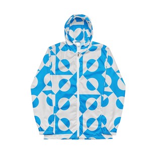 Men Blank Breathable Nylon Windbreaker Jacket