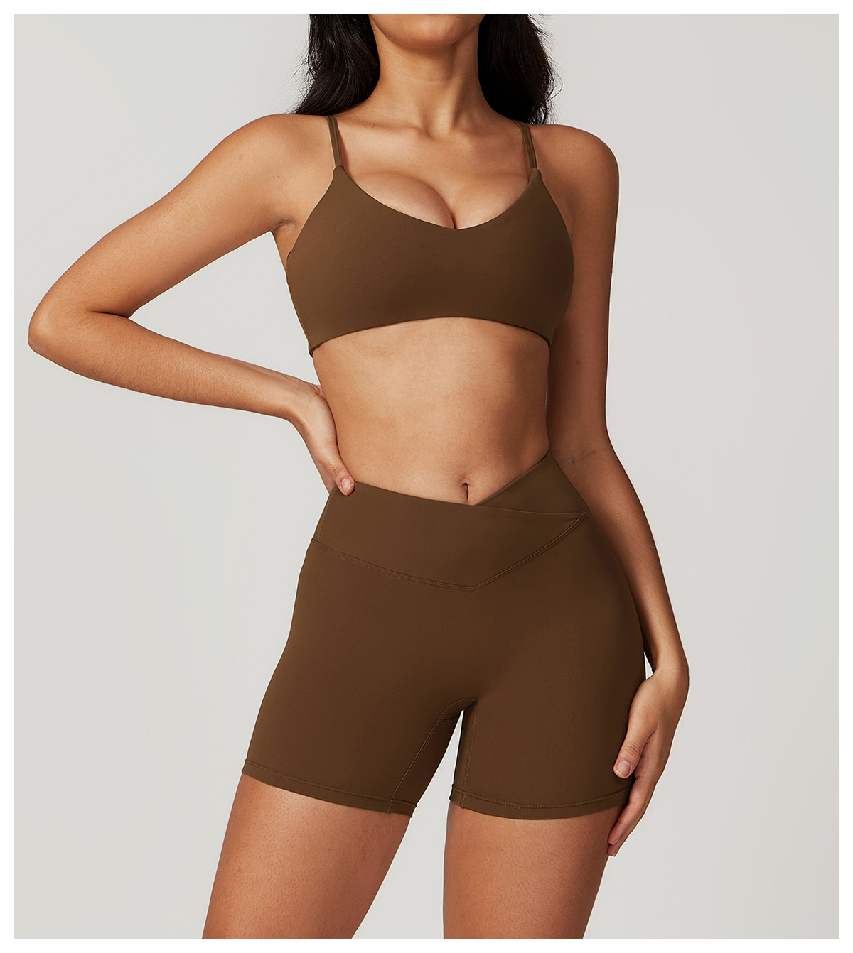 Hot Selling Breathable Gym Fitness Scrunch Butt 2 Pcs Custom Activewear Plus Size Yoga Outfit Women Sets