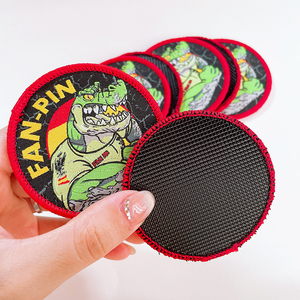 High Density Custom Iron On Woven Patches