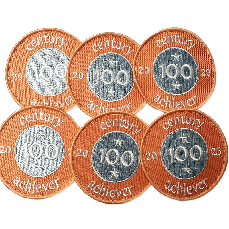 Spot Goods Promotion Woven Flag Badge Patch Outdoor Iron on Custom Woven Patches for Clothes