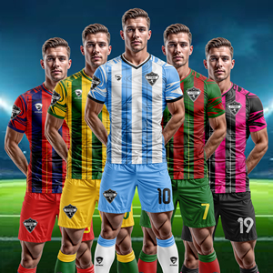 Fitroc Custom Men Sublimation Breathable Soccer Jersey Manufacturers Wholesale High Quality Blank Football Jersey