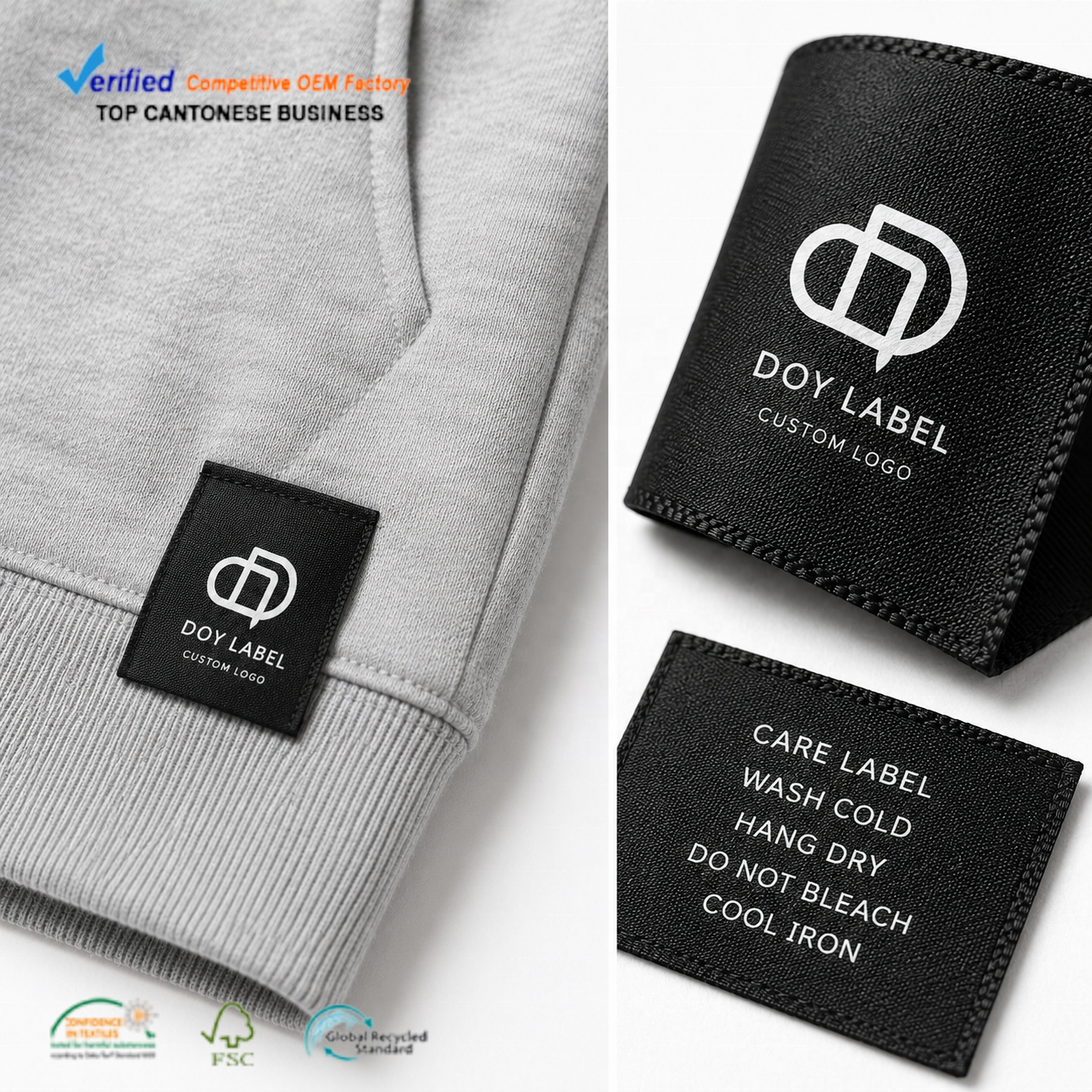 Satin Care Tags