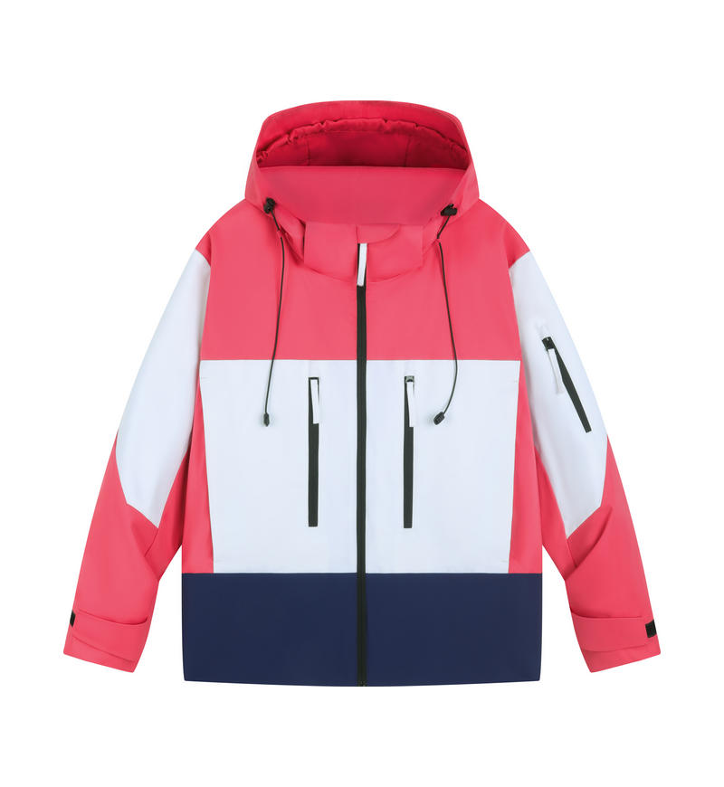 Factory Wholesale Unisex Simple Hooded Fashion Jacket Custom Logo Outdoor Climbing Waterproof Windbreaker Jacket for Men Women