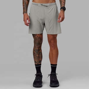 Custom Nylon Spandex Sportswear Quick Dry 2 In 1 Athletic Gym Shorts for Men