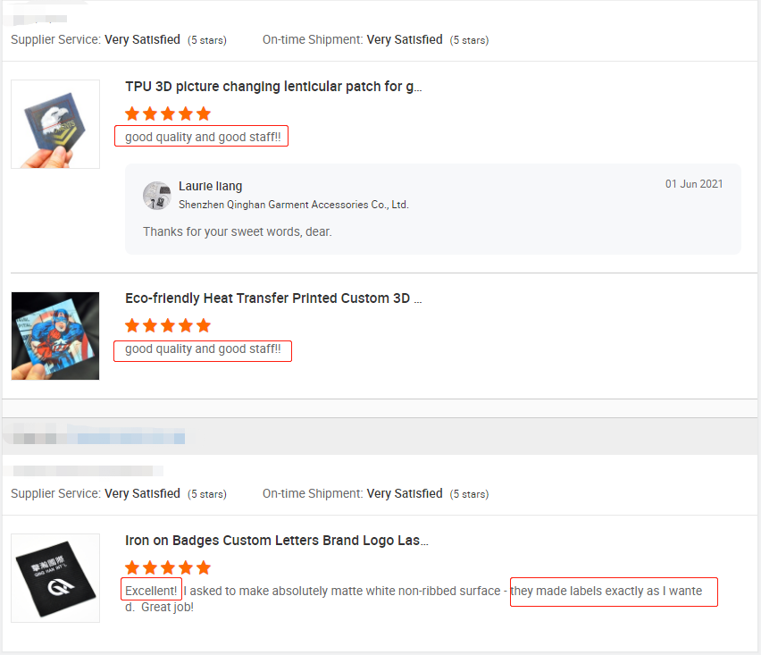 Customer Feedback 5