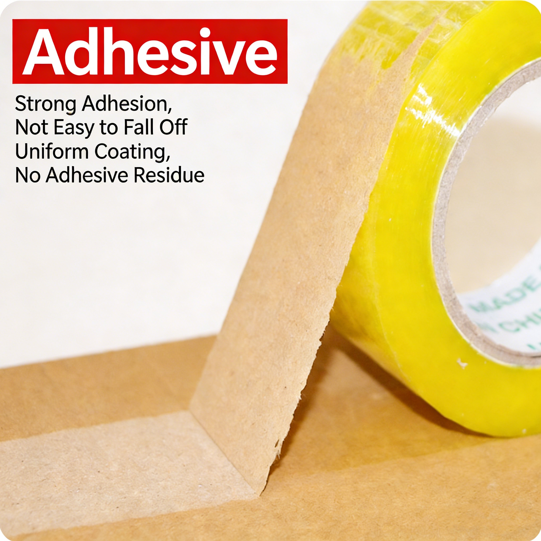 Custom Printed Single Sided Acrylic Pressure Sensitive Antistatic BOPP Brand Names Adhesive Tapes for Carton Sealing SUPER Brand