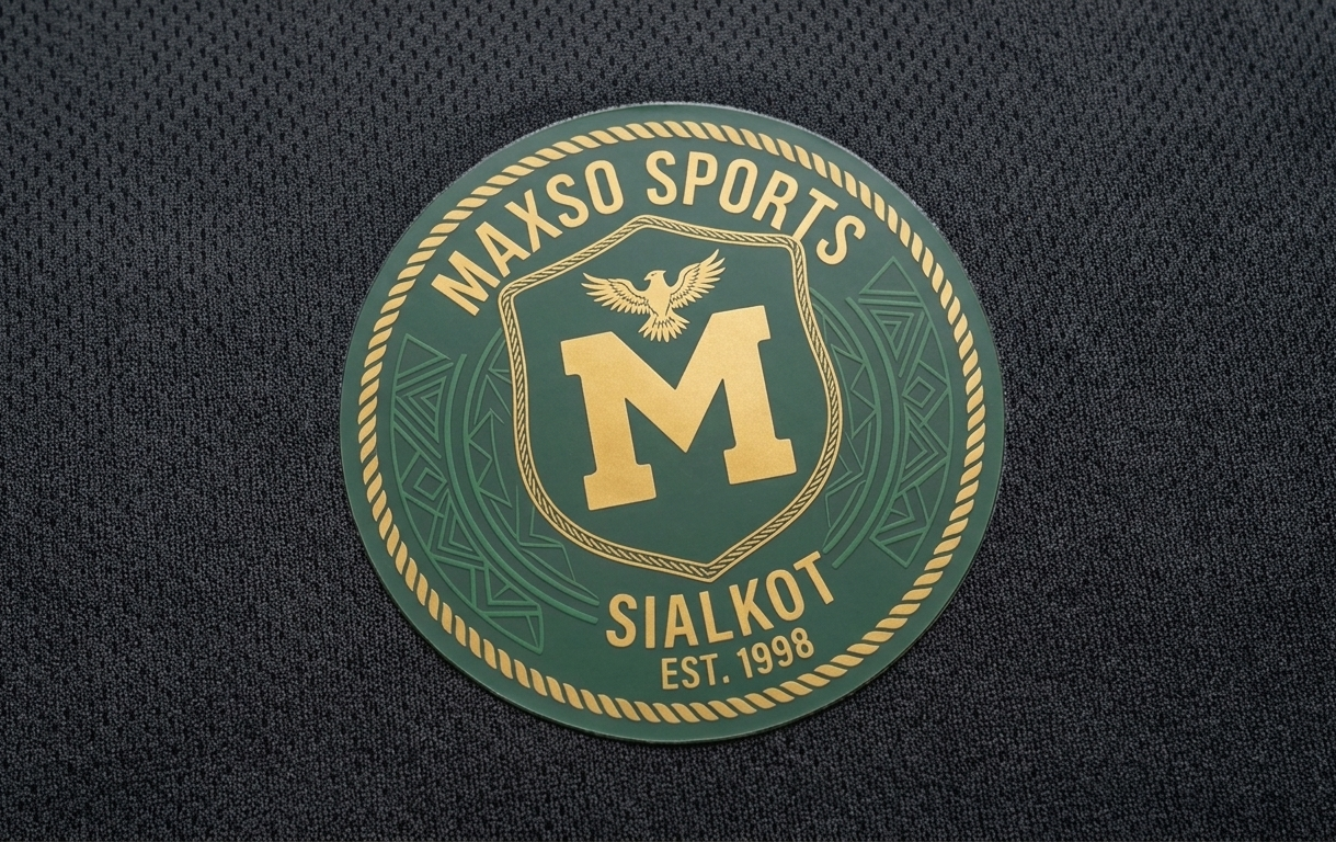 Heat transfer sports badges