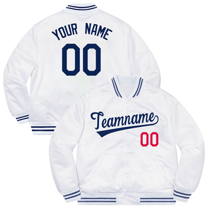 Personalized Bomber Varsity Men Jacket Custom Chenille Embroidery