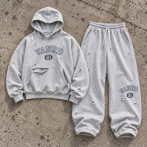 Custom Heavyweight 320 GMS Sweatsuit Baggy Streetwear