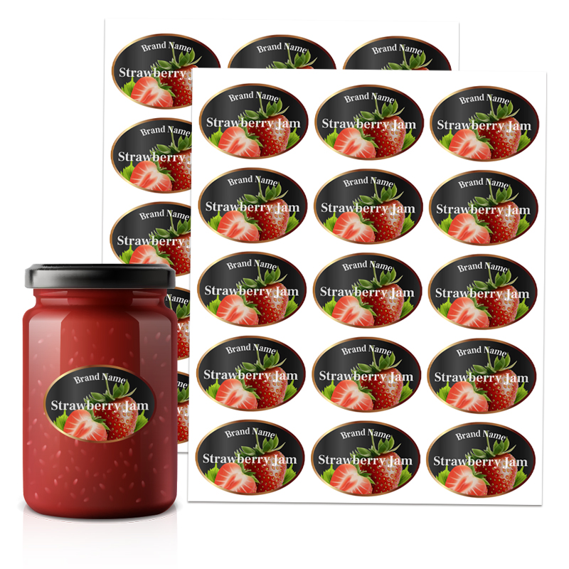 Highly Adhesive Waterproof Vinyl Tamper-Evident Safety Labels for Essential Oil Skin Care Bottles-Custom Shapes Die-Cut Printing