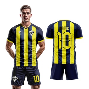 2026 Personalized Player Version Soccer Uniform Kit Suit High Quality Football Jersey Club Sports Wear Short Printed Breathable